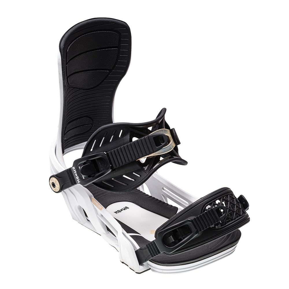 Bent Metal Stylist Womens Snowboard Bindings, M, White