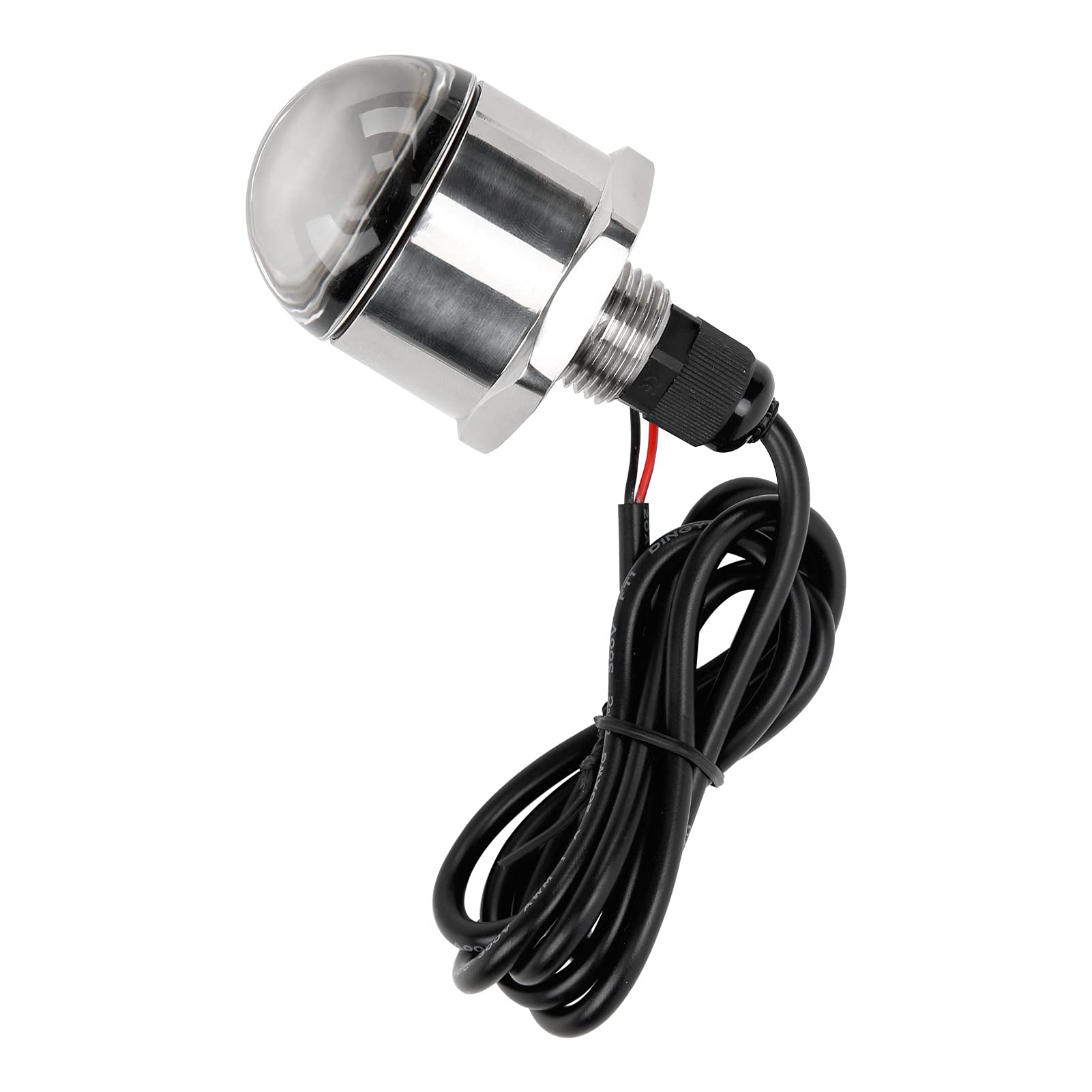 Aramox 12V Bleu 9LED Lumières LED Marines pour Bateau Sous-marin, Lumière de Bouchon de Vidange 1200lm 1/2in NPT Lampe Sous-marine Sillage de Marée Lumière LED Sous-marine pour Bateau Bateau Marin