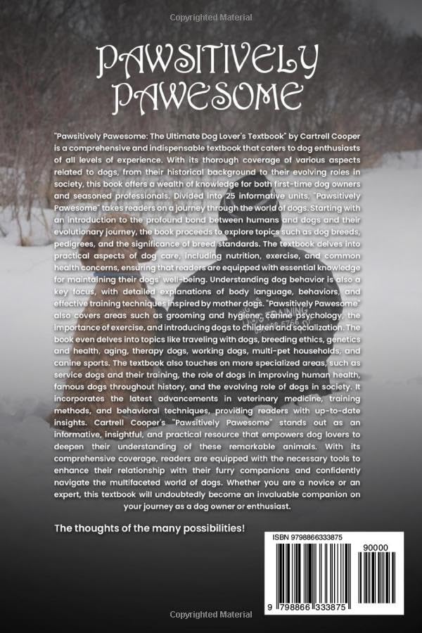 Miniatura 2 de Pawsitively Pawesome The Ultimate Dog Lover's Textbook