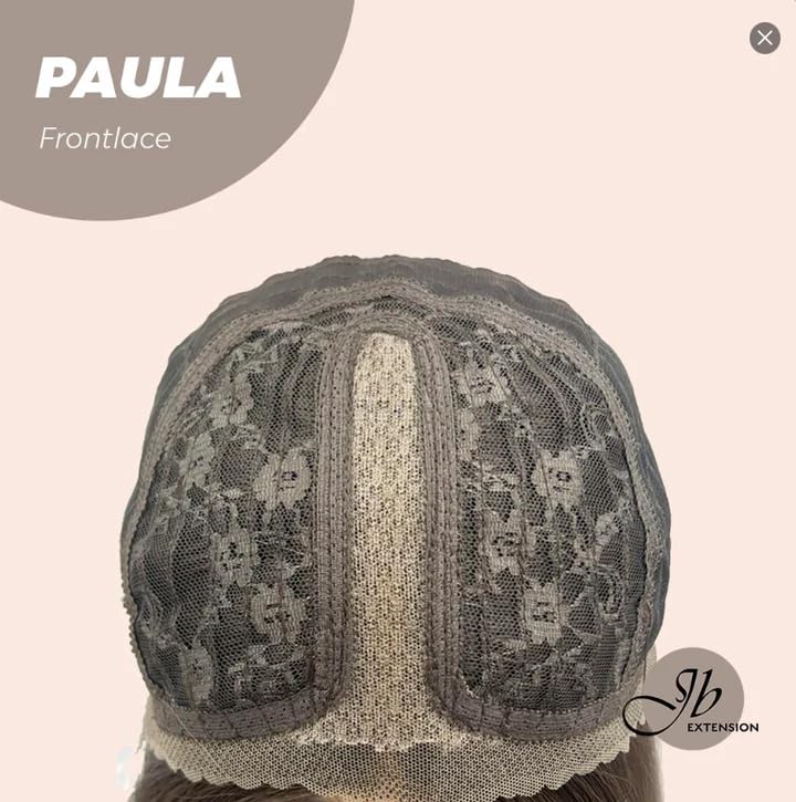 Miniatura 6 de JBEXTENSION PAULA - Peluca de encaje frontal precortada, pelucas rectas de corte Bob marrón claro para mujer, pelucas sintéticas naturales para uso