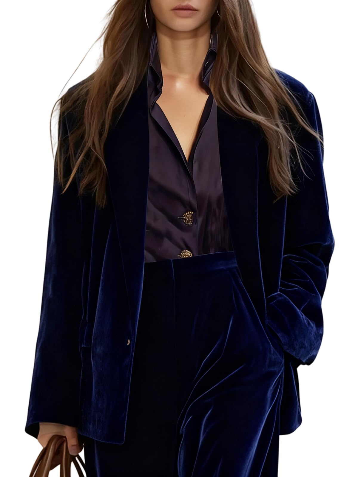 Velvet Womens Blazers Business Fall Winter Coat Work Office Suit Jackets Blazer Halloween Christmas