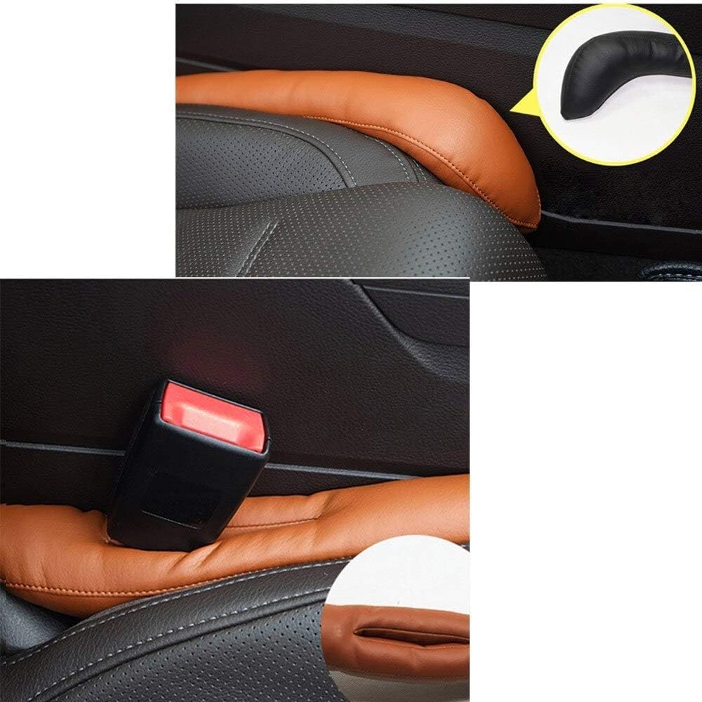 LOVMOTO Universal Car Gap Filler Organiser Car Seat Gap Filler, Car Seat Gap Organiser, PU Leather Car Accessories, Car Seat Console Side Pockets for Storage Comfortable With Gr-and Vita-ra 3