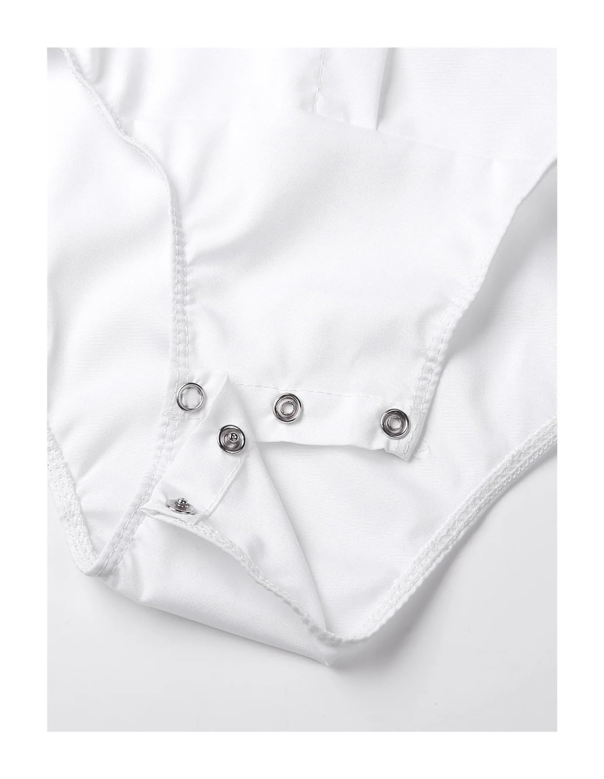 Uomo Maglia da Ballo Latino Camicia da Ballo a Maniche Lunghe da Uomo, con Colletto rovesciato, abbottonata, Body da Ballo Latino Moderno, Maglietta, Top, Costumi da Ballo