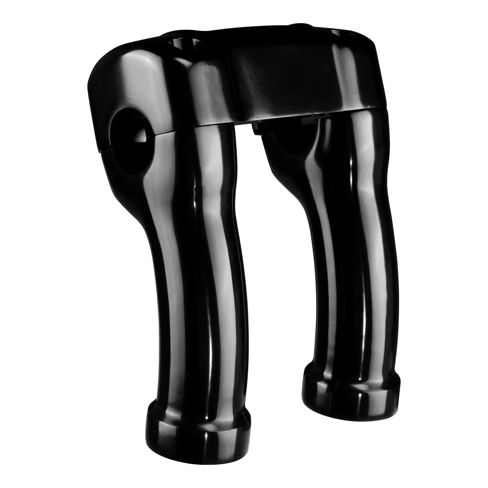 Moto Riser Manubrio per Breakout per FXBR 2023 114 per FXBRS 2018 2019 2020 per FXBR 2018-2019 Riser Manubrio Nero da 4" Morsetto Superiore da 1" Parti per Moto