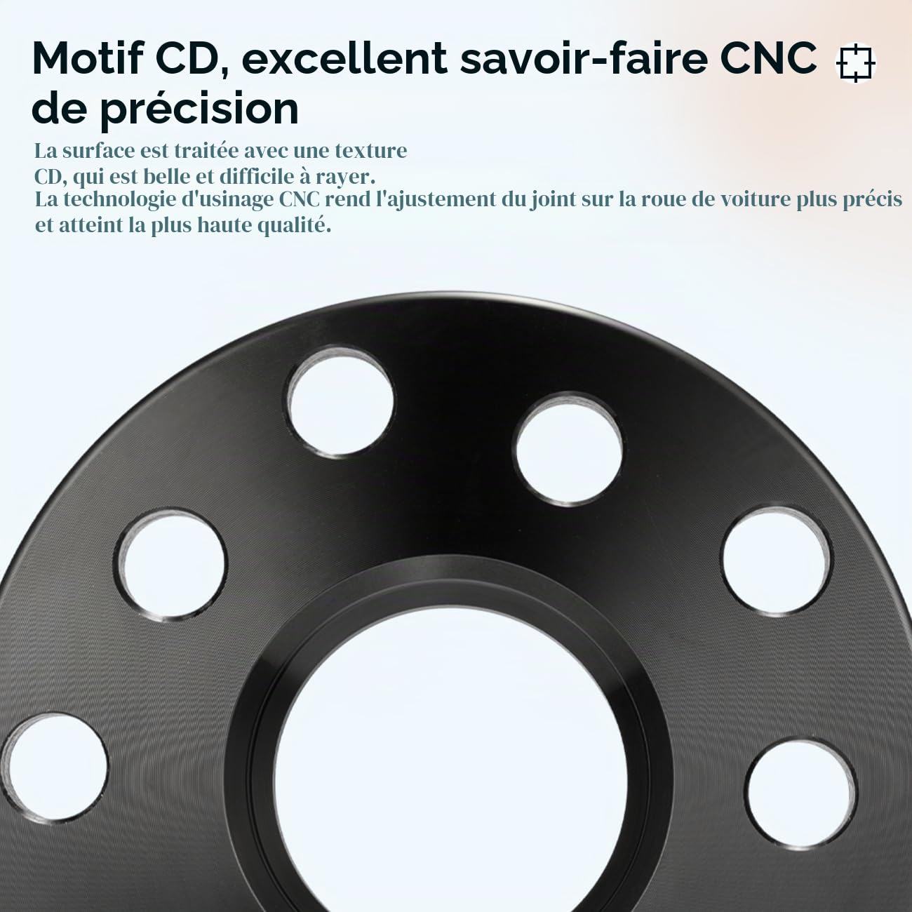 GEARMONSTER Élargisseur de voie, ensemble de rondelles de 2x15 mm, LK: 5x100 & 5x112 mm NLB: 57,1, élargisseurs de voie de 30 mm avec 10 écrous de roue M14x1,5x45 mm