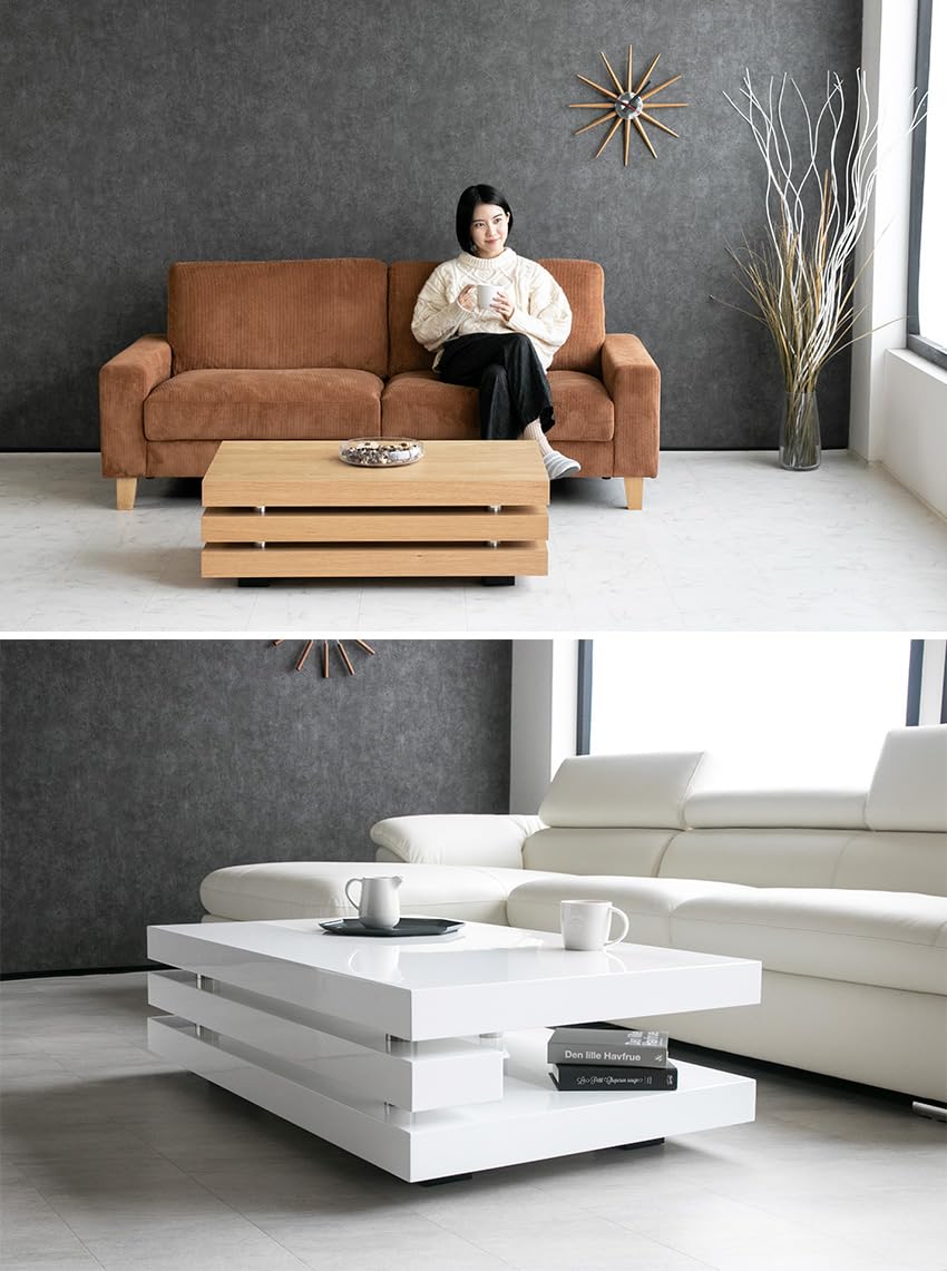 lushroom センターテーブル モダン 北欧風 Amazon.co.jp: lushroom センターテーブル モダン 100 ローテーブル