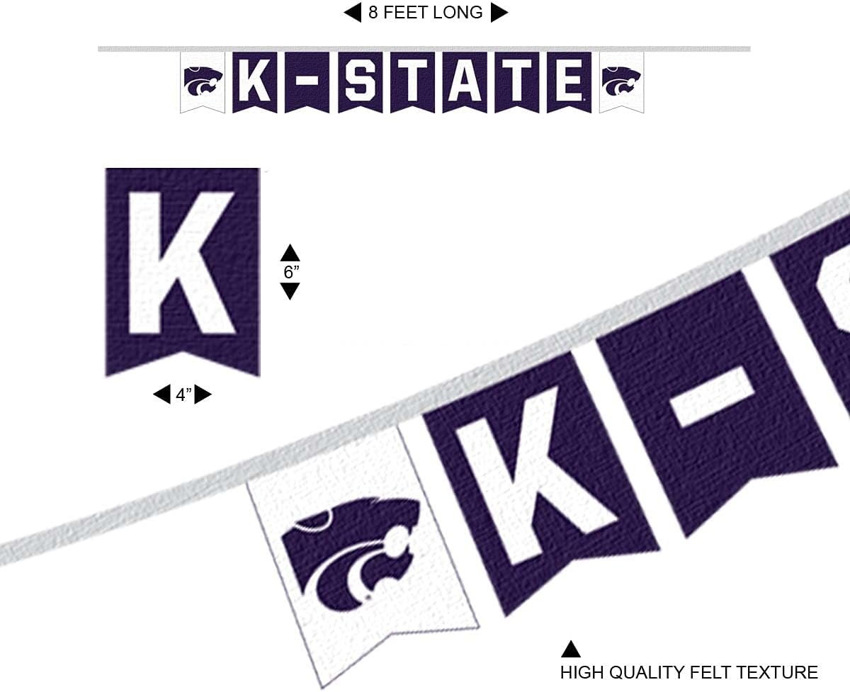 Kansas State Wildcats Banner String Pennant Flags - Image 5