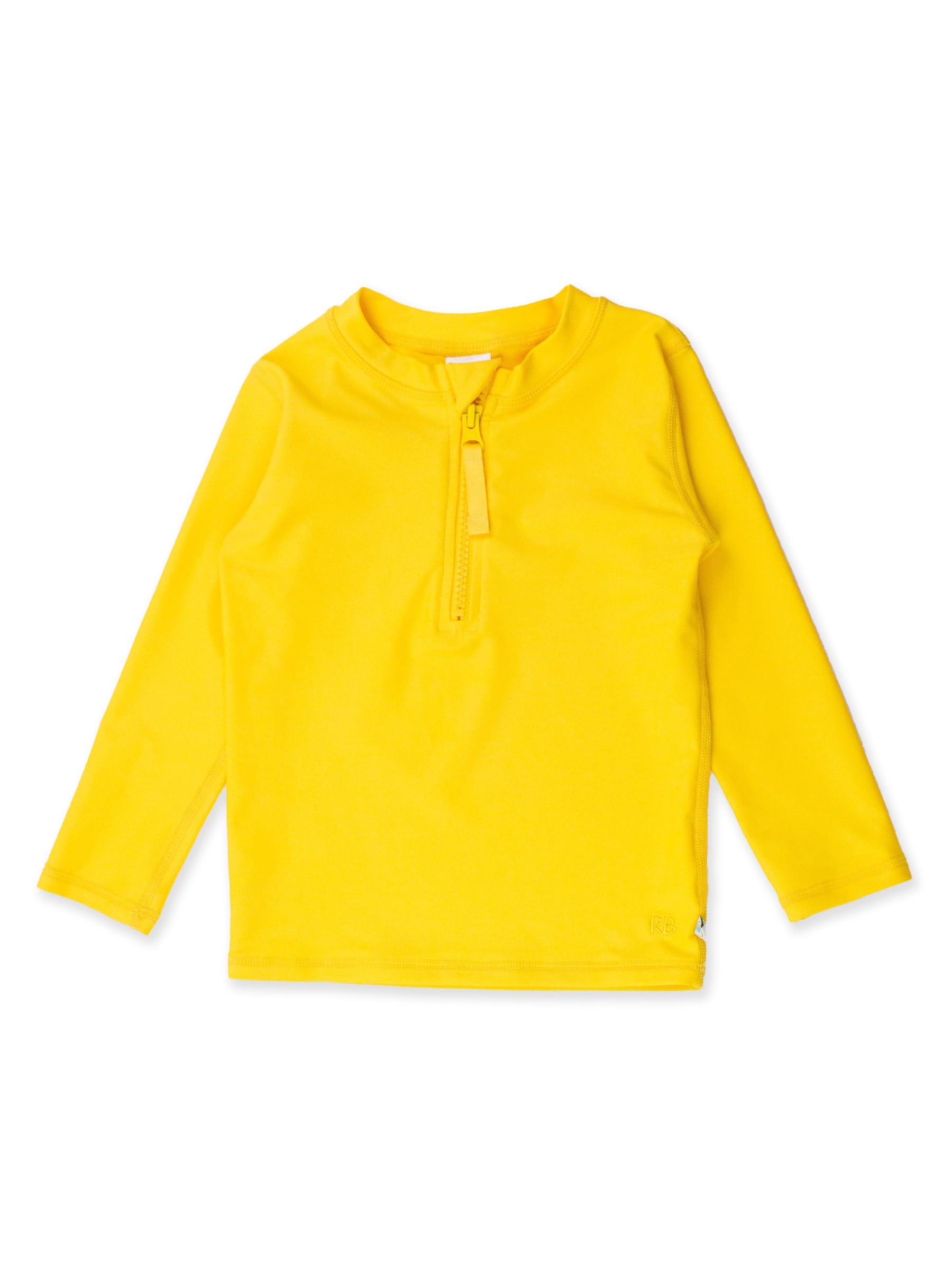 RUGGEDBUTTS Boys Rash Guard Top - Long Sleeve Swim Shirt UPF 50+