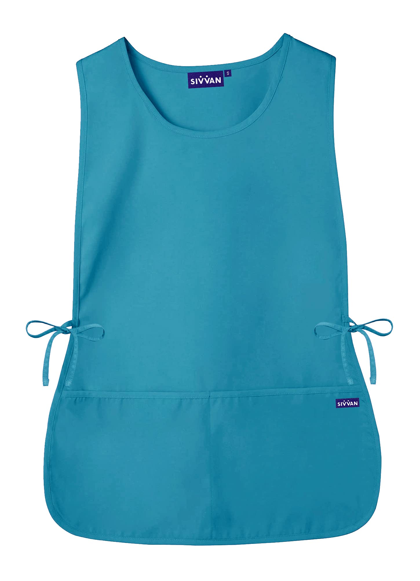 Sivvan Unisex Cobbler Apron - Adjustable Waist Ties, 2 Deep Front Pockets