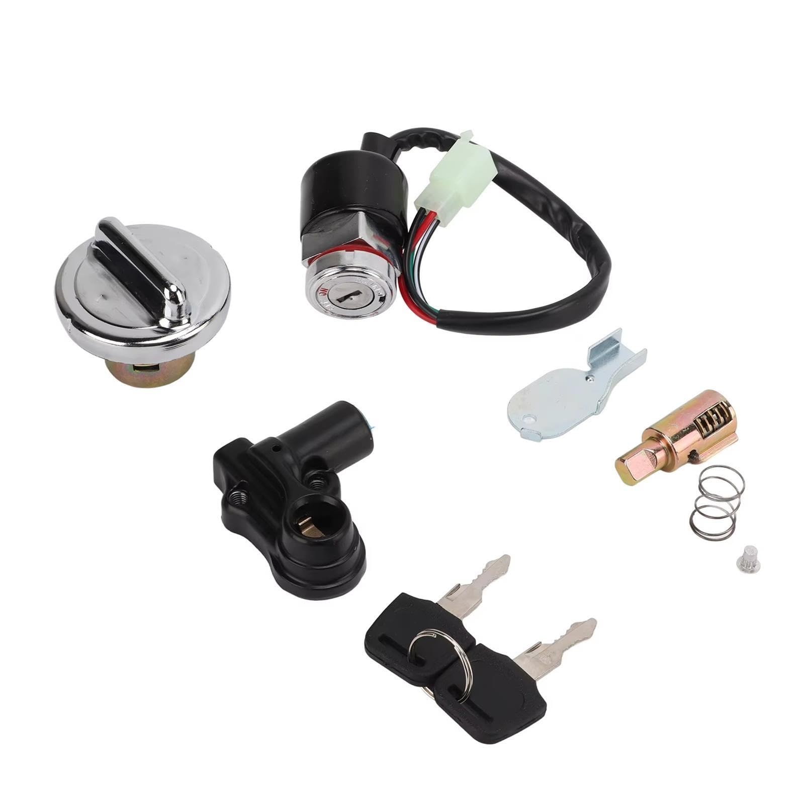 Blocchetto Accensione Kit Copertura Gas Interruttore Accensione Moto