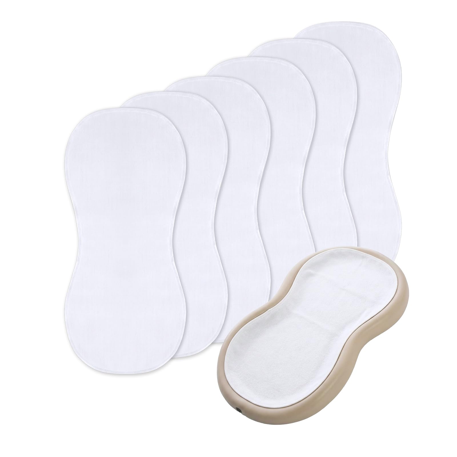 Dollform 6 Pcs Changing Pad Liner - changing table pads and covers | Mubboo