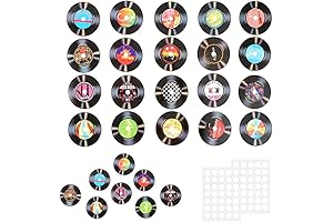 VinyJoan 60s 70s 80s 90s CD Wall Collage Kit