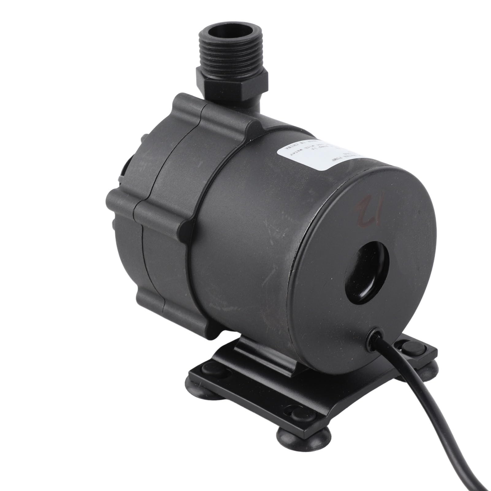 Marhynchus Bezszczotkowa Pompa Wodna DC, Plastikowa Pompa Zanurzeniowa DC 12V 45W 2500m3h Głowica 26,2ft IP68 do Akwarium Pojazd Elektryczny Sprzęt do Uzdatniania Wody Chłodzącej