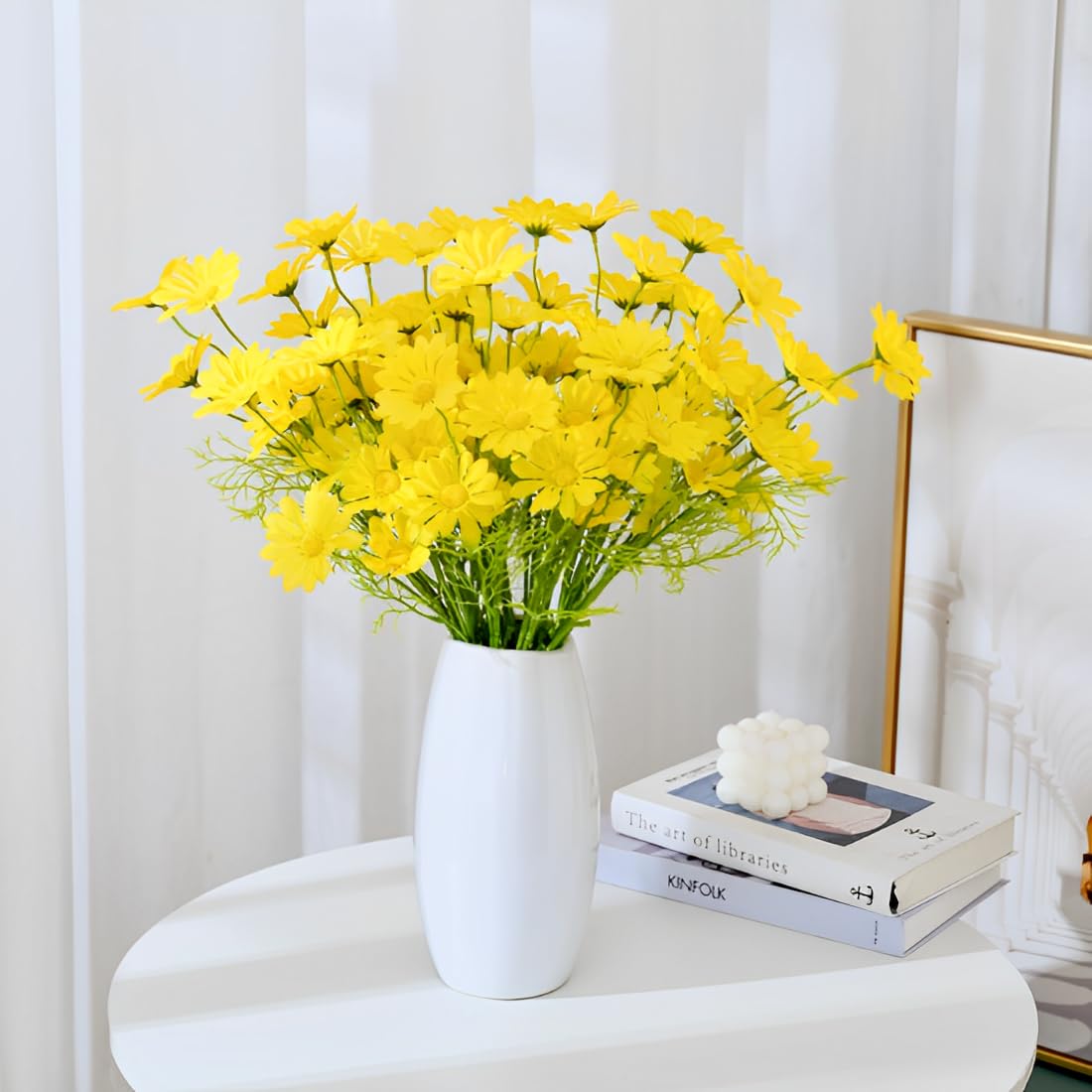 Fleurs artificielles d'extérieur résistantes aux UV pour sublimer votre jardin en été
