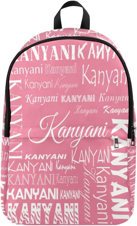 Custom Travel Laptop Backpack Design Your Own Name Custom Personalized Backpack for Men Women Adults (Red)
