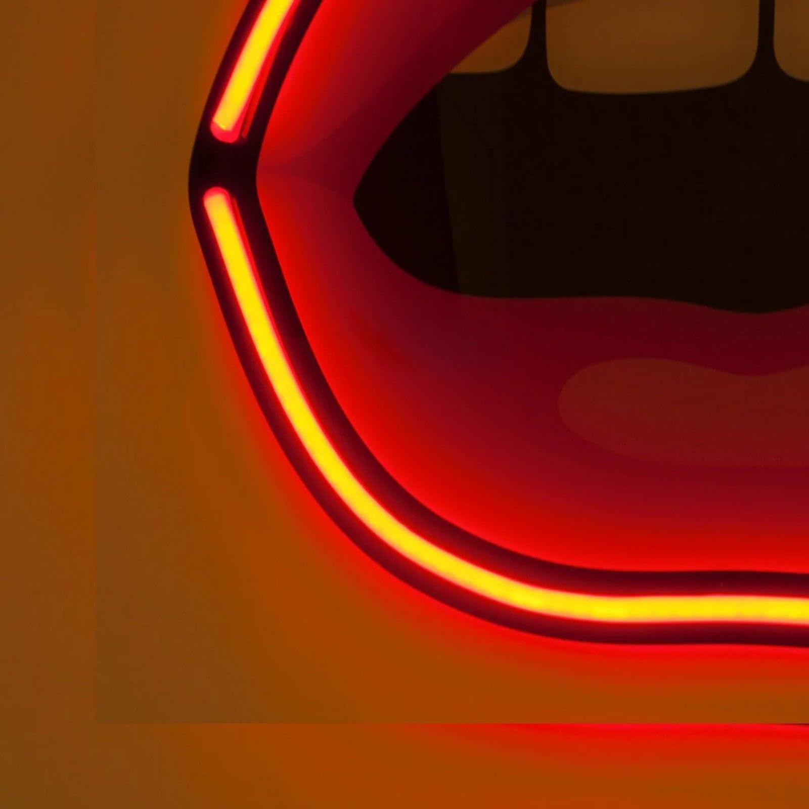 Amazon.co.jp : Seletti Blow Neon Lamp Mouth wall lamp with bright 