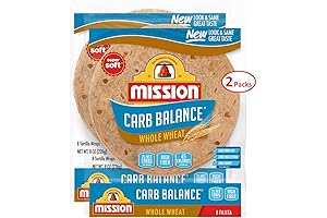 Mission Carb Balance Fajita Whole Wheat Tortillas