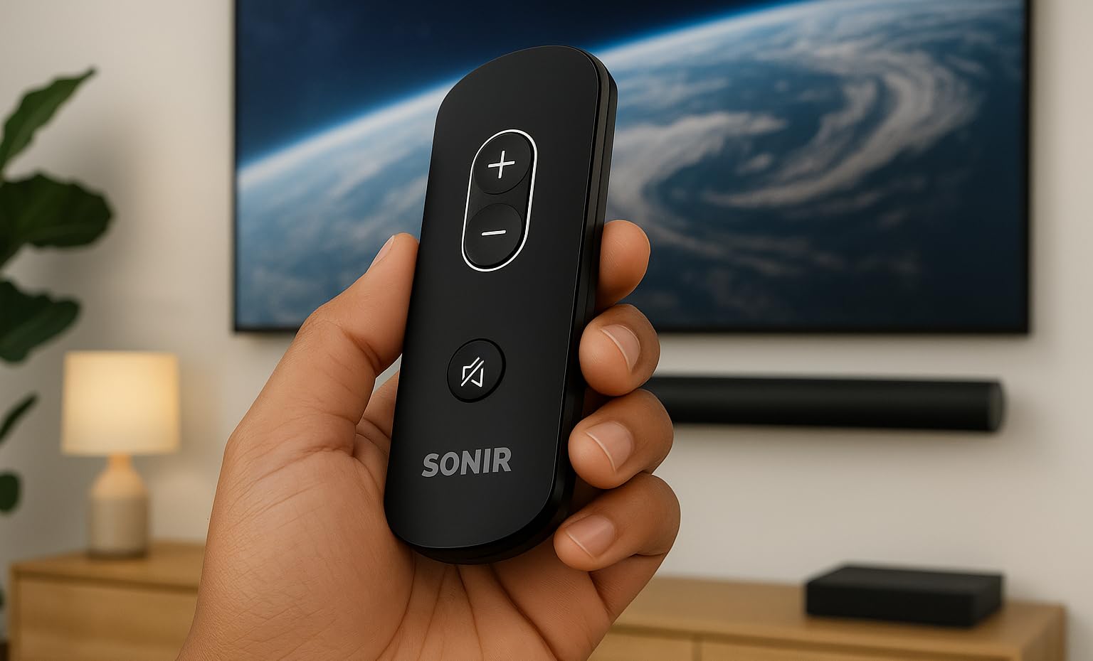 SONIR® Telecomando per soundbar Sonos, guscio in alluminio resistente, design elegante, facile da installare, compatibile con Sonos Arc Ultra, Arc SL, Beam (Gen 1 e 2), Ray, Amp (Gen 2), Playbase e