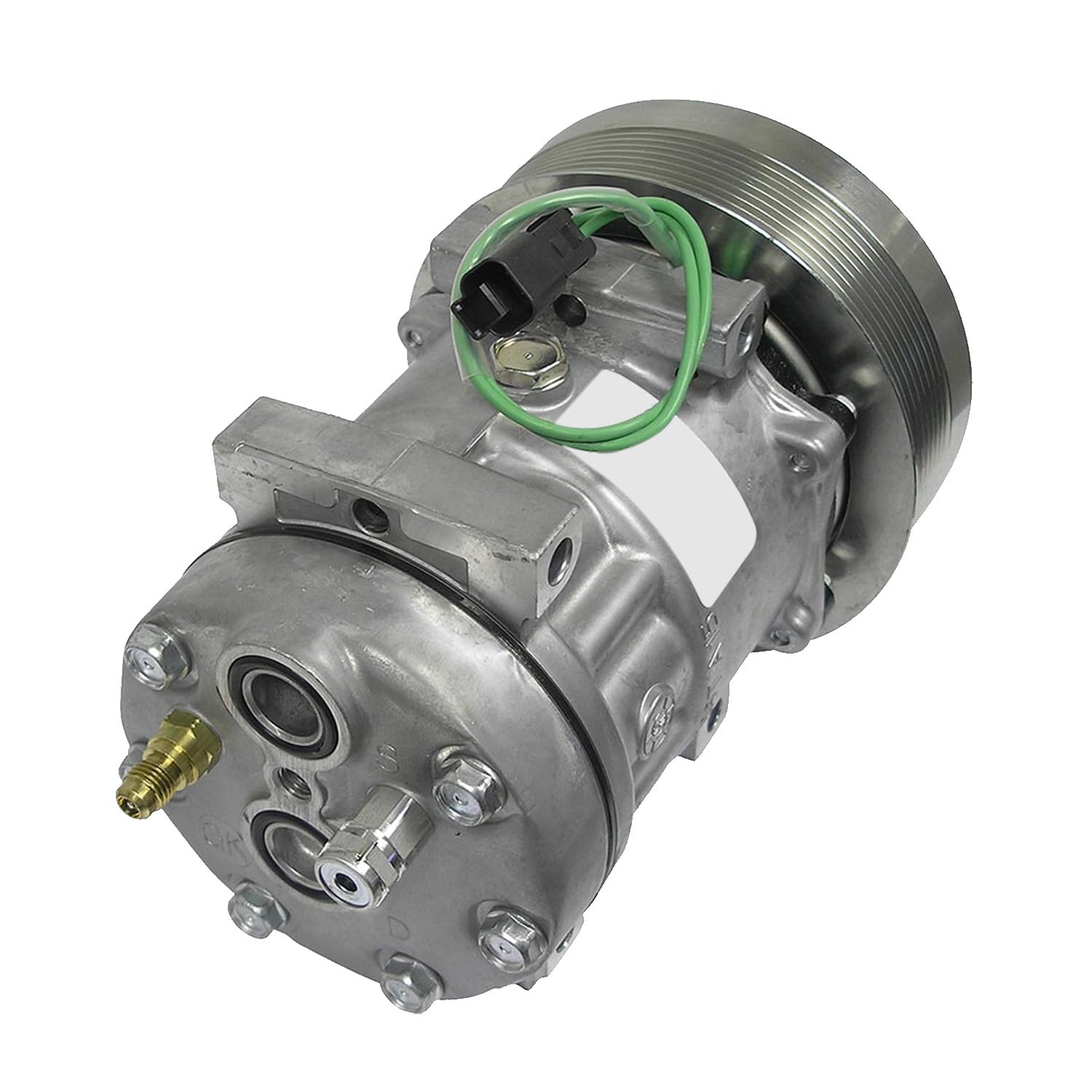 Compresor de aire acondicionado 183-5106 20A4840 compatible con motor Caterpillar C15 C18 C32 Dozer de ruedas 844H Cargador de pista de rueda 924H 924HZ 928H Dozer de pista D8R D8T D9T D11T