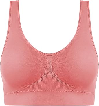 Womans Wireless Breathable Gathering Sports Bra Traceless Comfortable No Steel Ring Vest Everyday Sleep Bras
