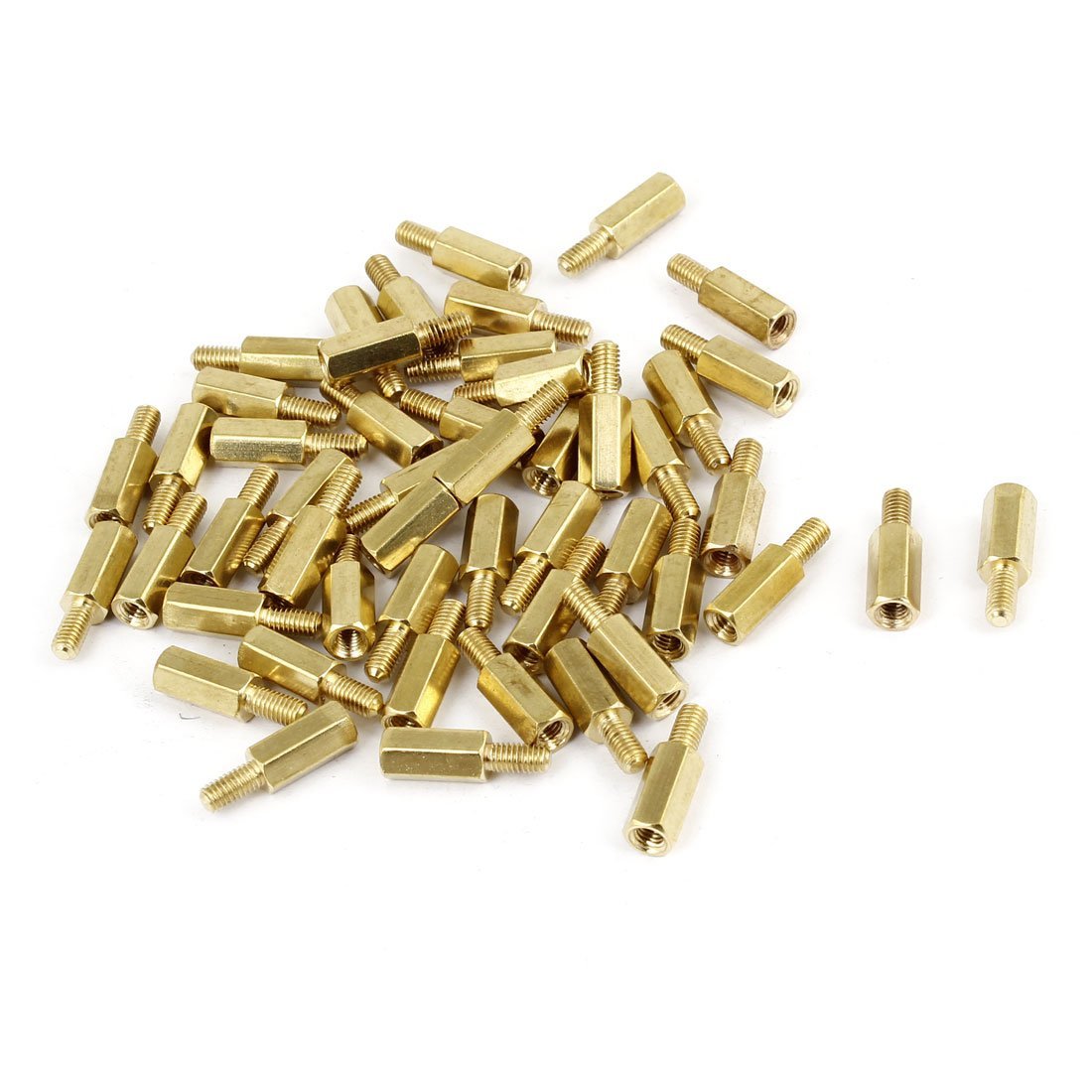 50 個 m3 ス レ ッ ド ボ ー ド 六角形 六角 ネ ジ 付 き ス ペ ー サ 10 mm 長 い