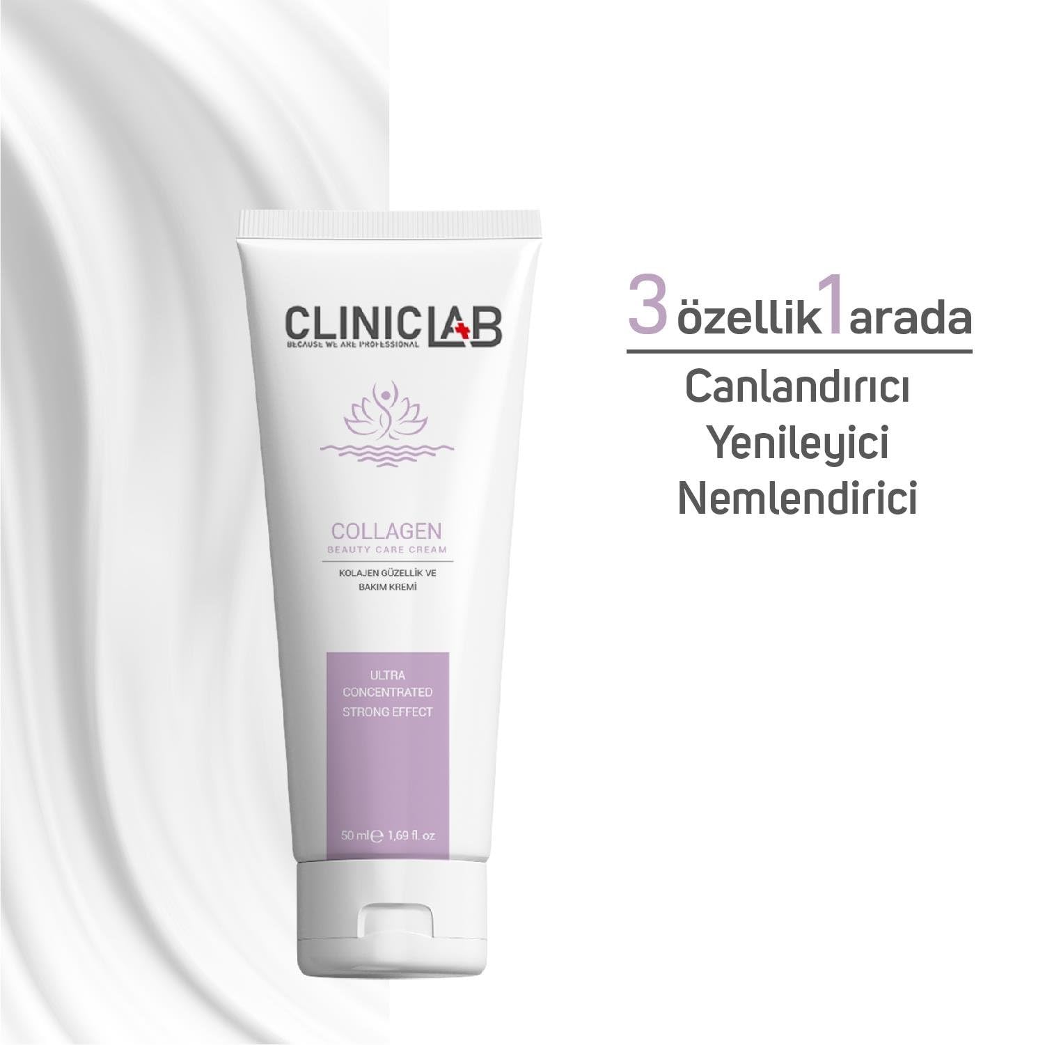Cliniclab Kolajen İçeren Gençleştirici Ve Güzellik Bakım Kremi 50 ml