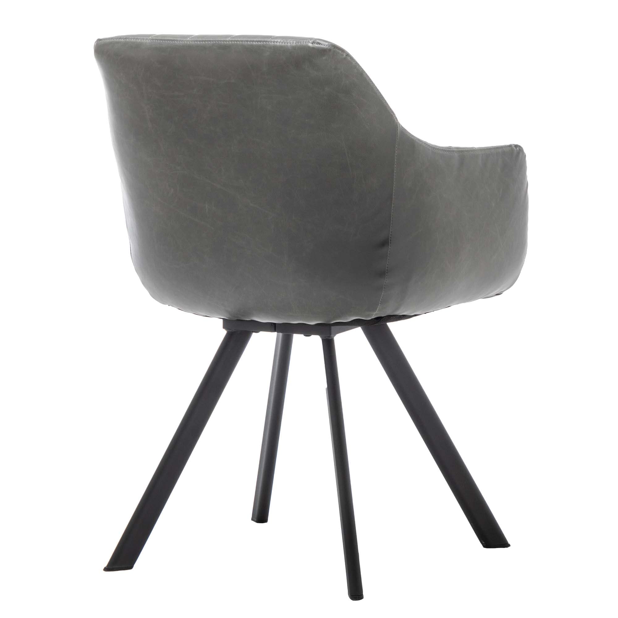 Amazon Brand - Movian John Dining Chairs, Set of 2, Light Grey