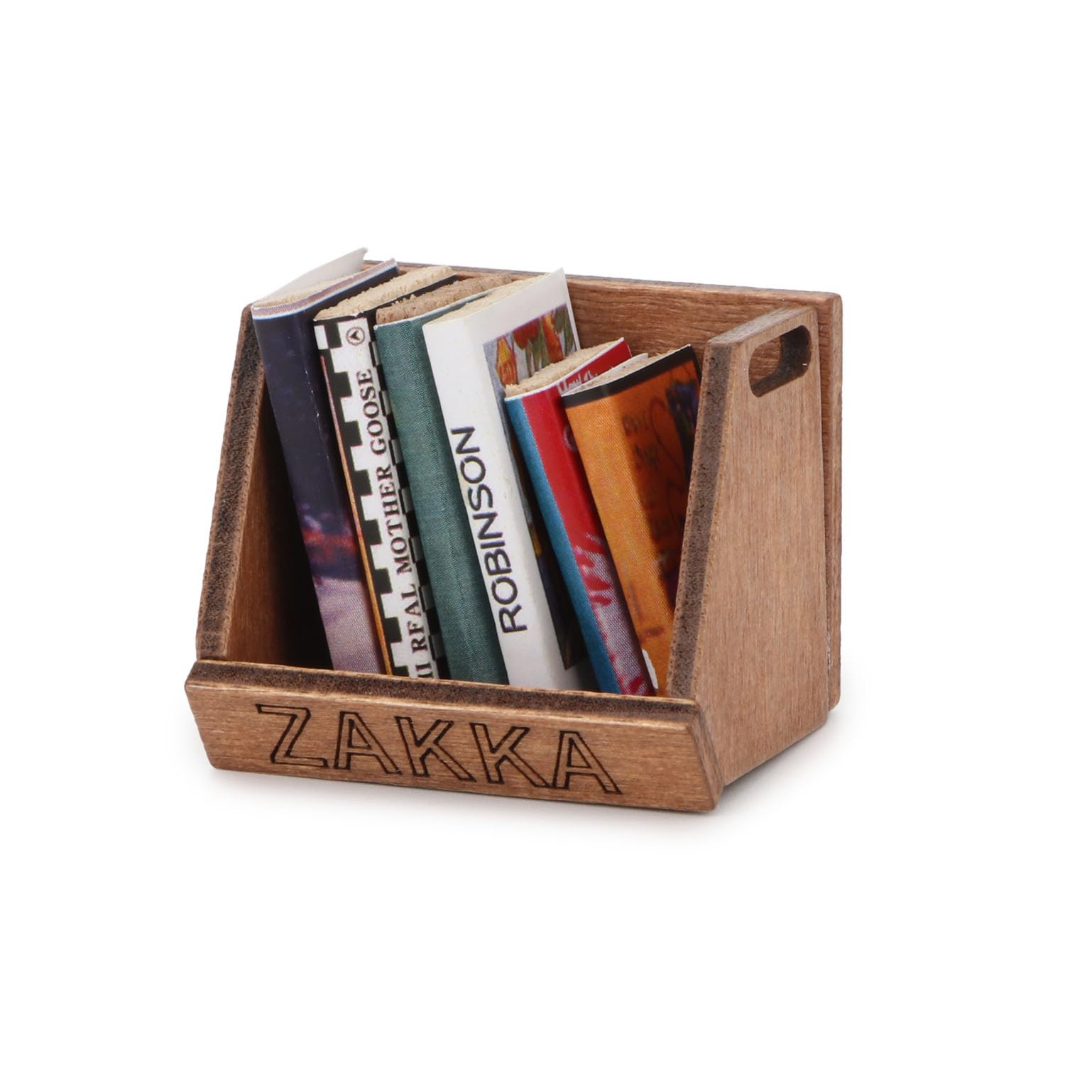 BCHKO – Lot De 18 Livres Miniatures 1/12 Pour Maison De Poupée – 6 Styles De Couleurs
