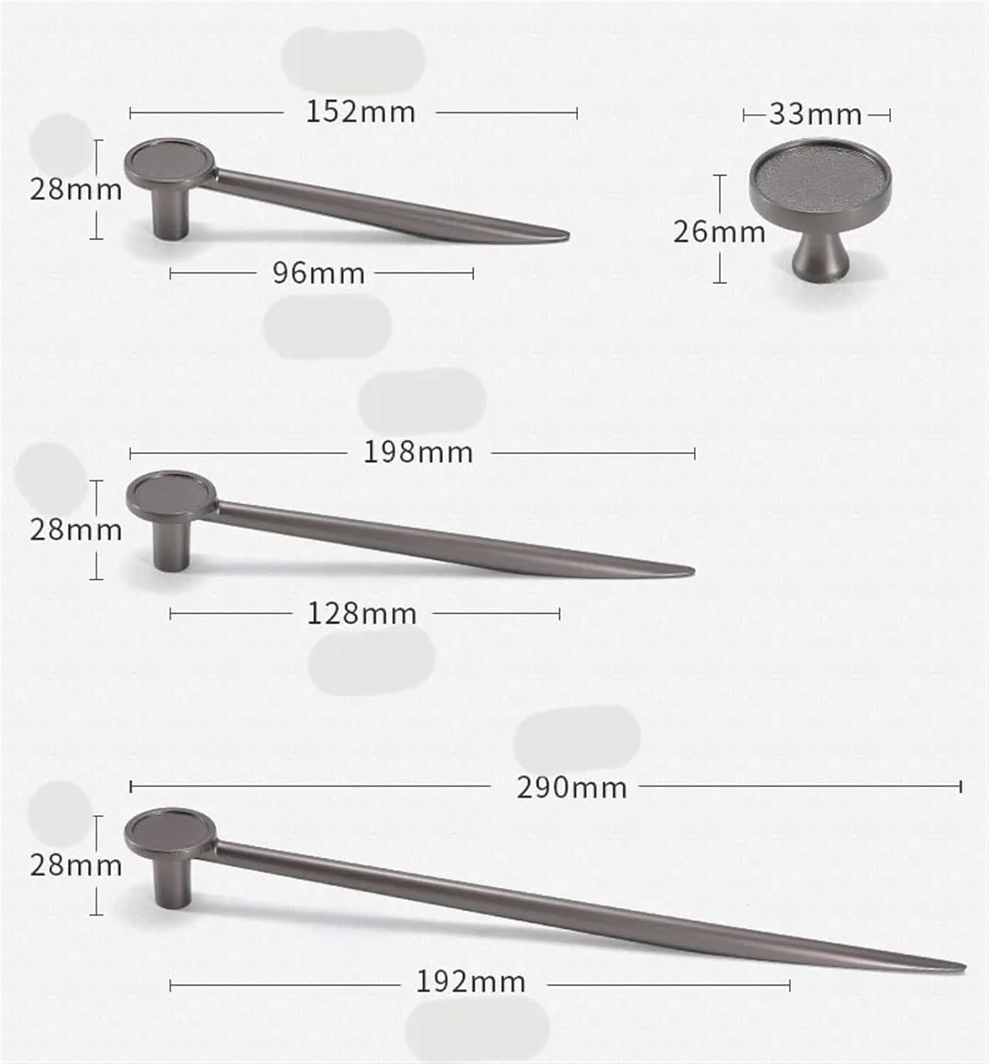 Zinc Alloy Kitchen Handles Drawer Pulls Gold Dresser Knobs Modern Cabinet Shoe Rack Pull Hardware 2Pcs(Gold-96)