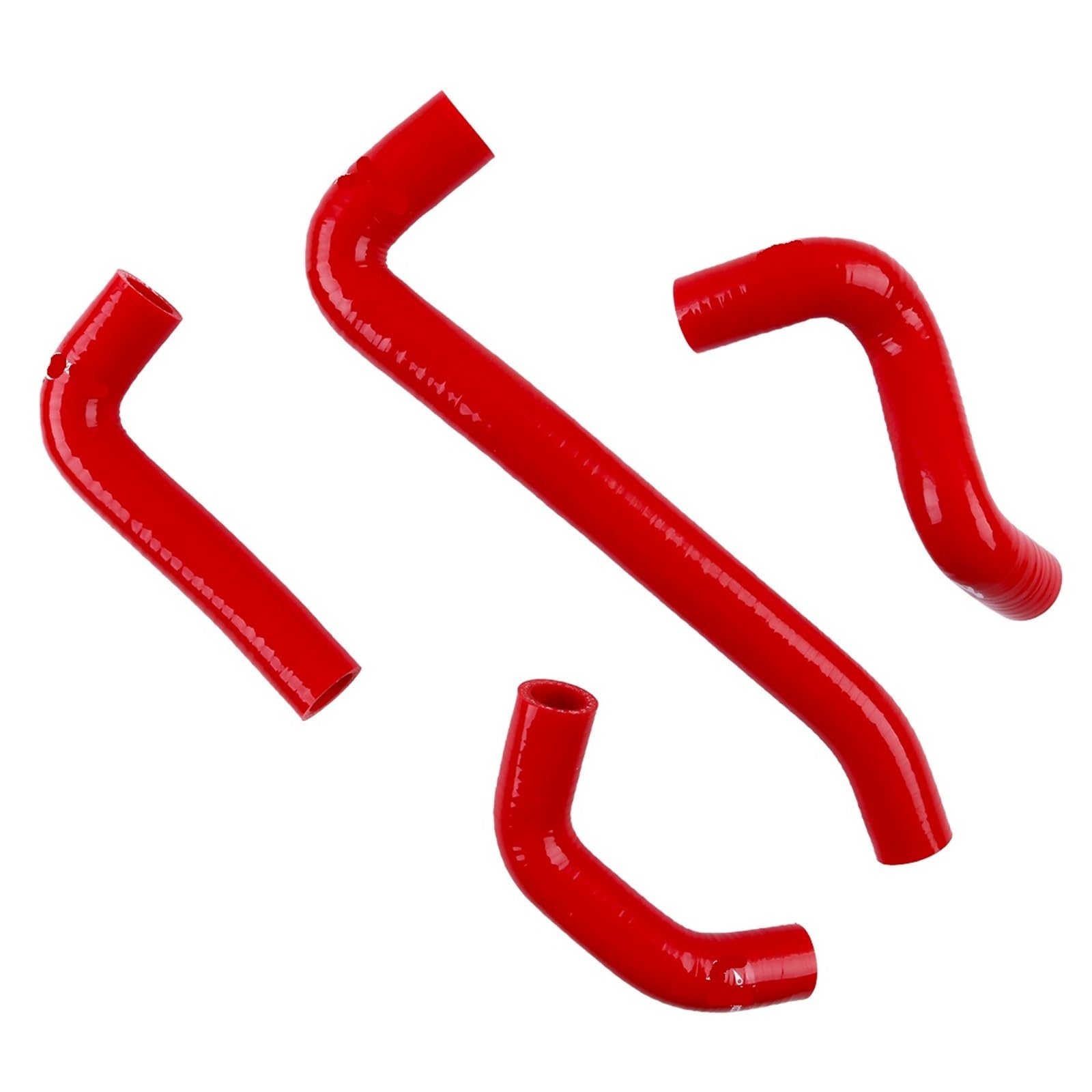 Manguera Gasolina Compatible con BMW F650GS 2000-2004 Compatible con F650GS Dakar 2001-2003 Kit de Manguera de refrigerante de radiador de Silicona para Motocicleta Manguito Turbo(Red)