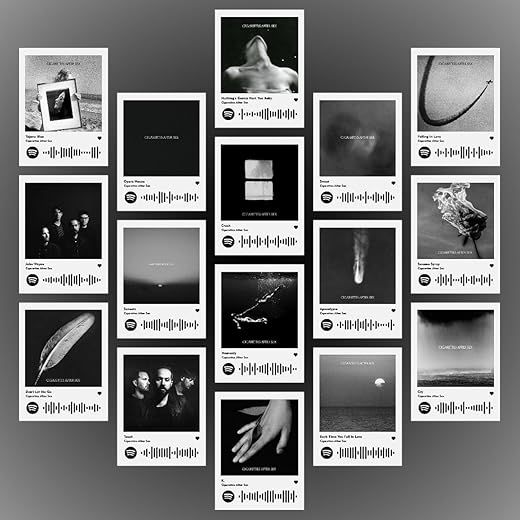 Cigarettes After Sex Photocards Set of 16 6 cm