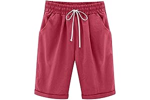 2024 Women's Casual Comfy Cotton Linen Shorts: Our Top Pick for Easy Summer Styling