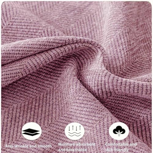 Housse de canapé imperméable gris lilas 180x420 cm taille L - 5