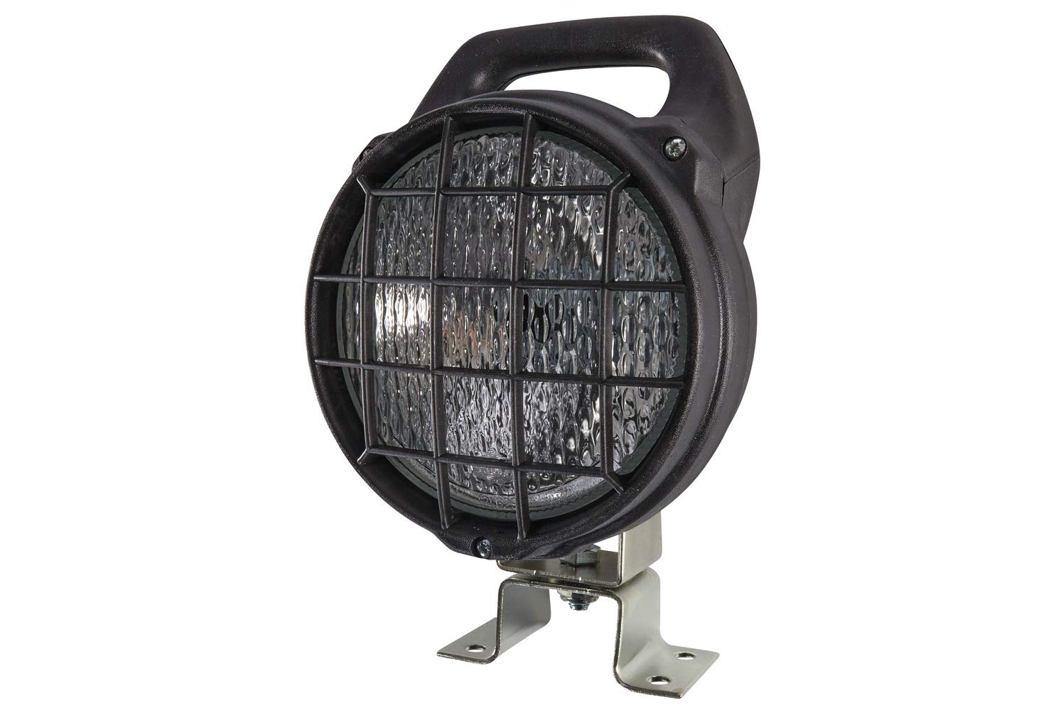 HELLA 1G4 003 470-051 Halogen-Arbeitsscheinwerfer - Matador - 24/12V - Schraubanschluss/Anbau - 4-Punkt Befestigung - Nahfeldausleuchtung - Stecker: offene Kabelenden