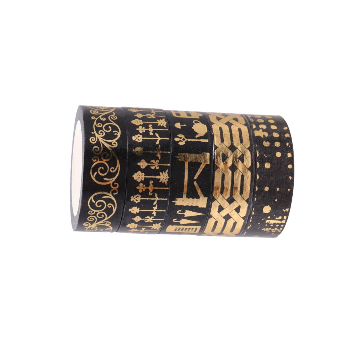 Artibetter 3 Sätze Washi Tape Dekoratives Klebeband Für Diy Projekte Scrapbooking Fotoalben Leicht Und Tragbar Für Und Kreative Bastelarbeiten 5 Rollen * 3