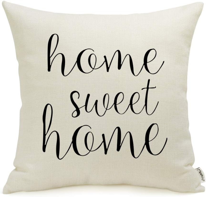 Home Sweet Home Pillow Covers Housewarming Gifts