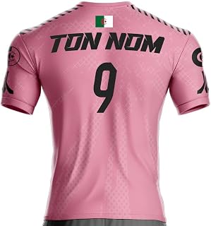 Algeria Pink AG-124 Football Jersey Gift Flag