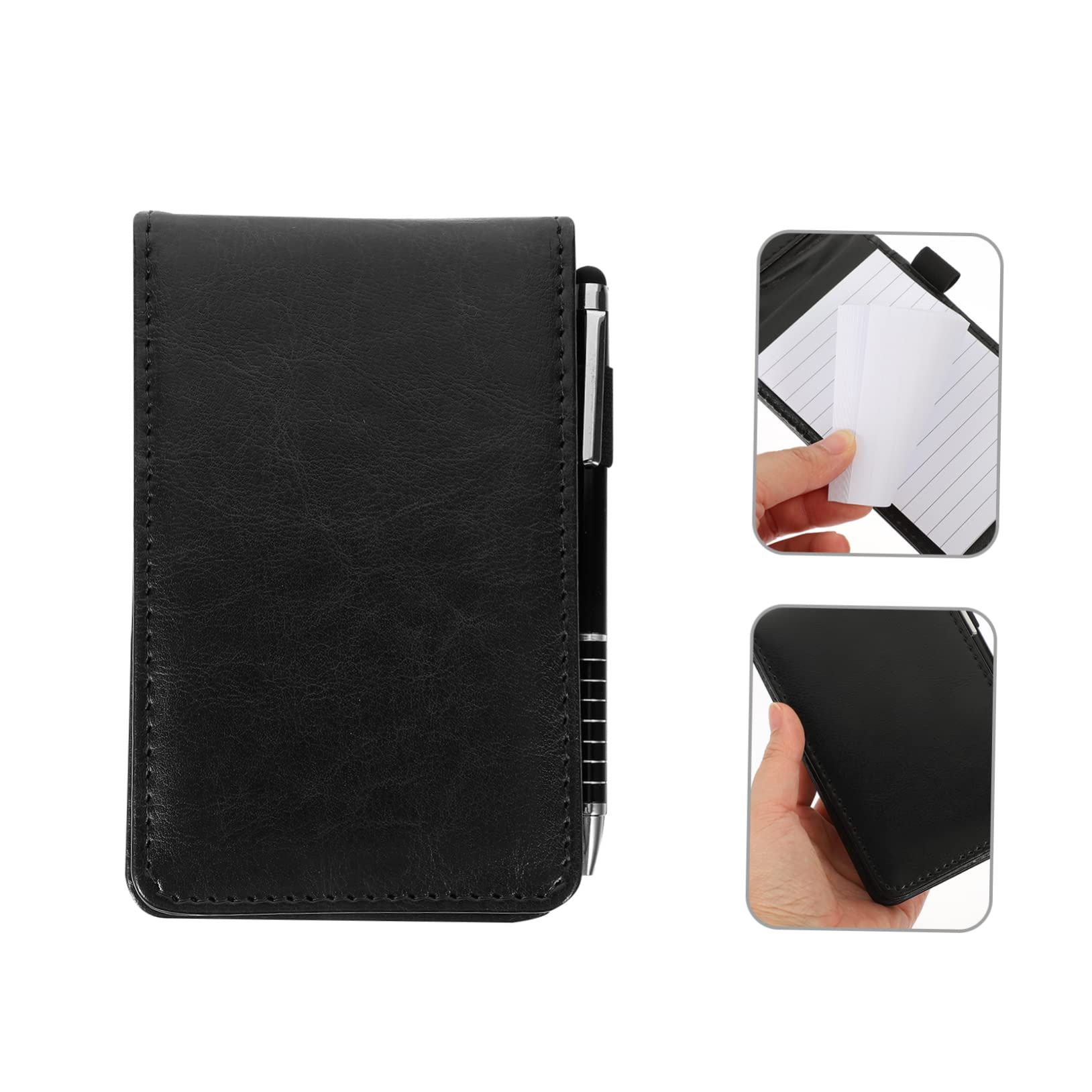 VILLCASE 3sets Notepad Con Taccuino Portatile Per e Note Importanti Design e Copertura Testurizzata Per e Quotidiana