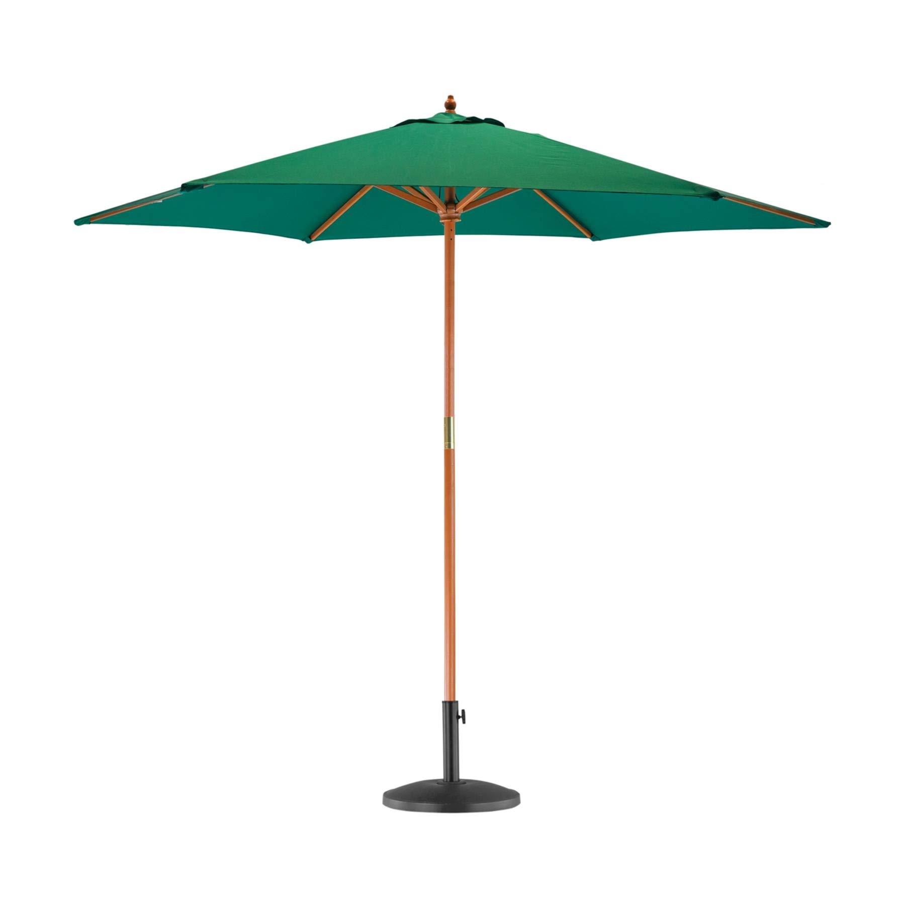 Harbour Housewares Garden Parasol 2.7m Green