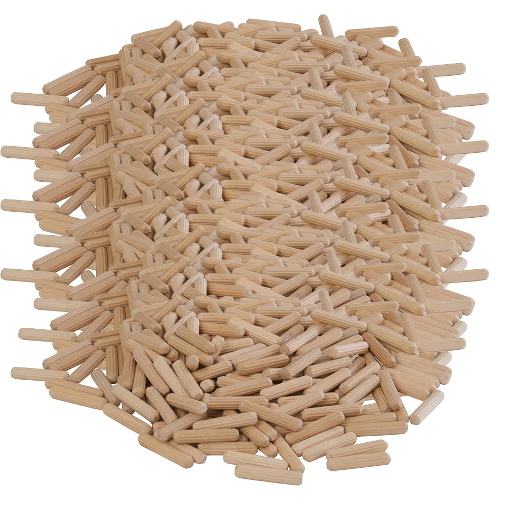 Birkenholz Holzdübel 6 x 30 mm Profi Qualität, 2.000 Stück