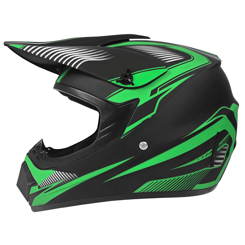 Jugend-Offroad-Motocrosshelme,Fahrradhelme für Jungen und Mädchen,Personalisierter Motorradhelme,CE Standards