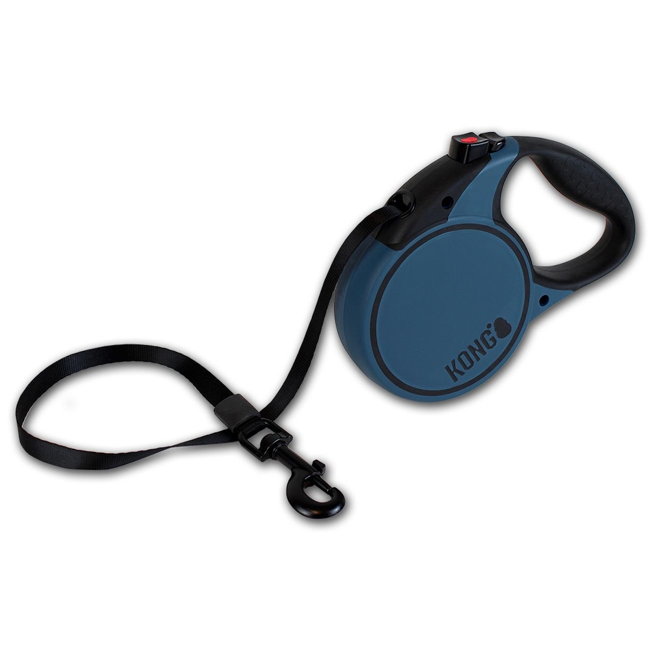 KONG Retractable Terrain Dog Leash for Large Dogs Upto 50kgs, Durable, Reflective, Tangle-Free, Safety Lock, Ergonomic Soft Grip Handle for Pet Hiking, Walks, Training, Blue, Large - 16ft/5m (B01MUGBZW4) Amazon Price History, Amazon Price Tracker