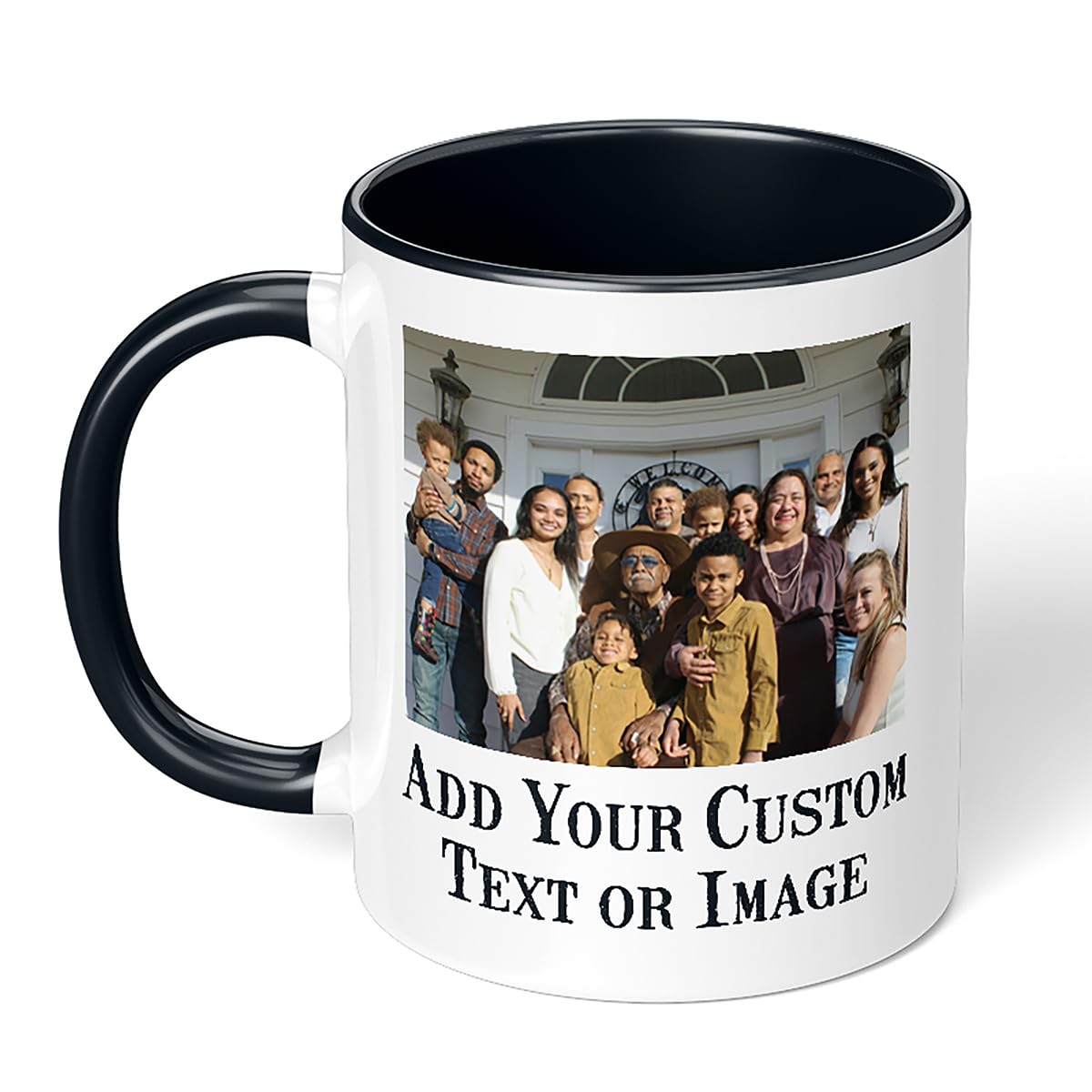 Personalized Coffee Mug, Custom Photo Text 11oz Ceramic Mug, Customized Picture Name Tea Cup, Unique Gift Idea, Taza Cafe Personalizadas Fotos, Cute