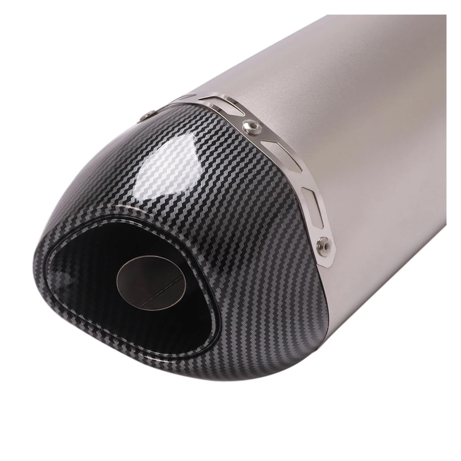rura wydechowa 470MM 570MM Uniwersalny Tłumik Wydechowy Motocykla Pasuje Do Honda PCX125 150 R6 TMX530 CB500 R1(570mm-C)