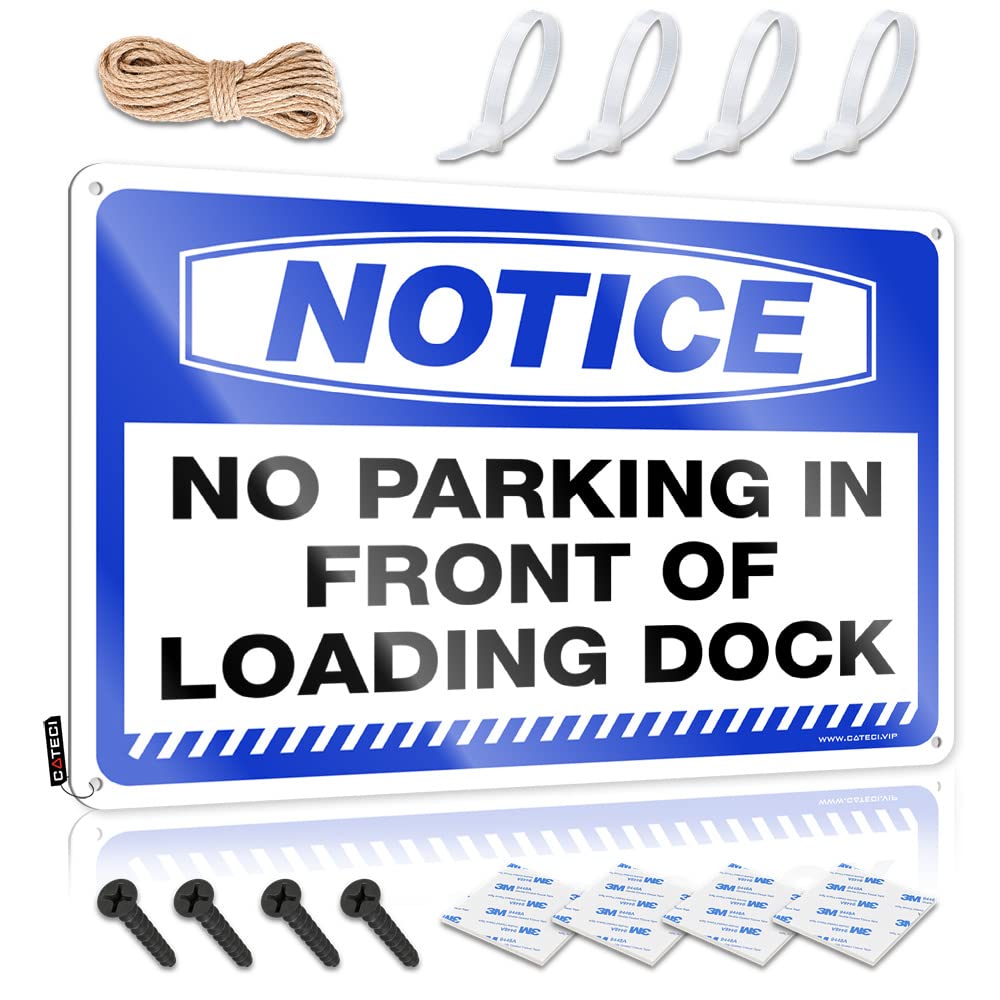 Autumn Sign Rustic Wall Poster, Wall Funny Quote Design For Gamer Garage | Maid Of Honor Gift Anti-rust Metal Notice No Parking In Front Of Loading Dock(30X40CM)
