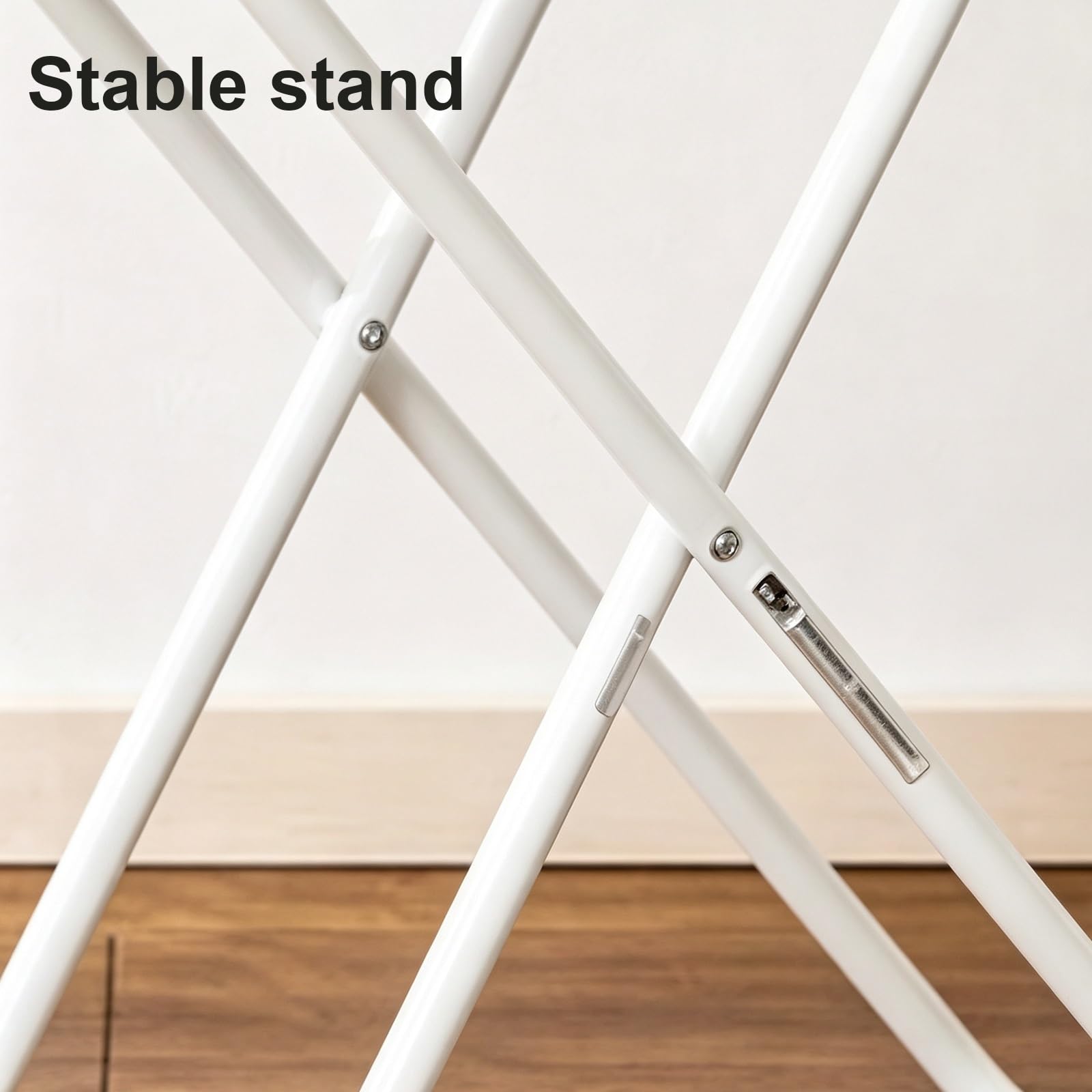 Table à Repasser Métallique sur Pied, Table à Repasser Pliante, 106 × 35 cm