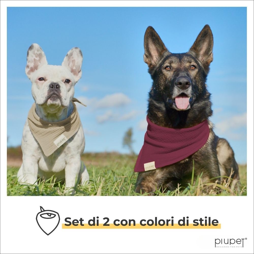 PiuPet® Bandana cane