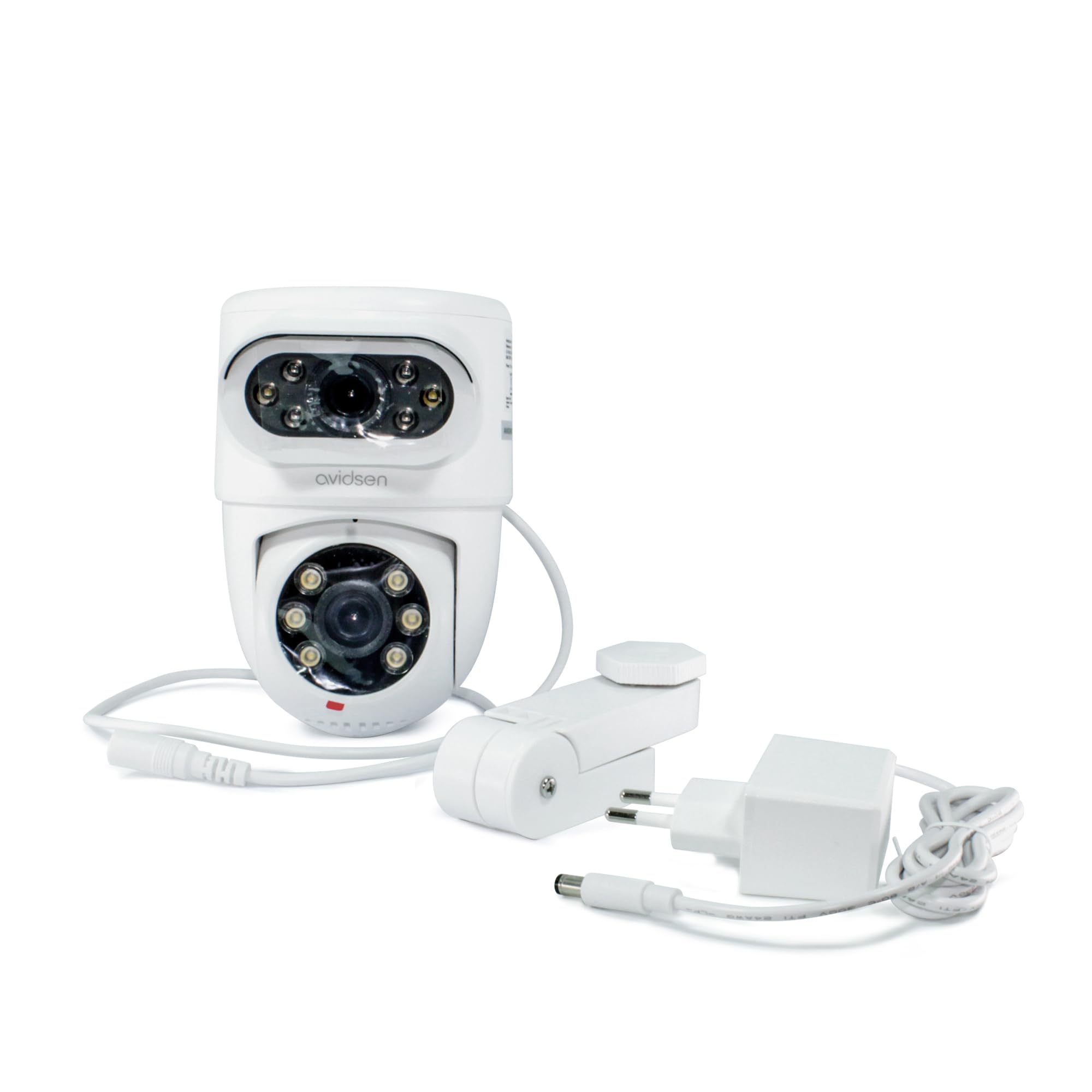 Avidsen HomeCam Dual PTZ Caméra Extérieure 2K Double Objectif