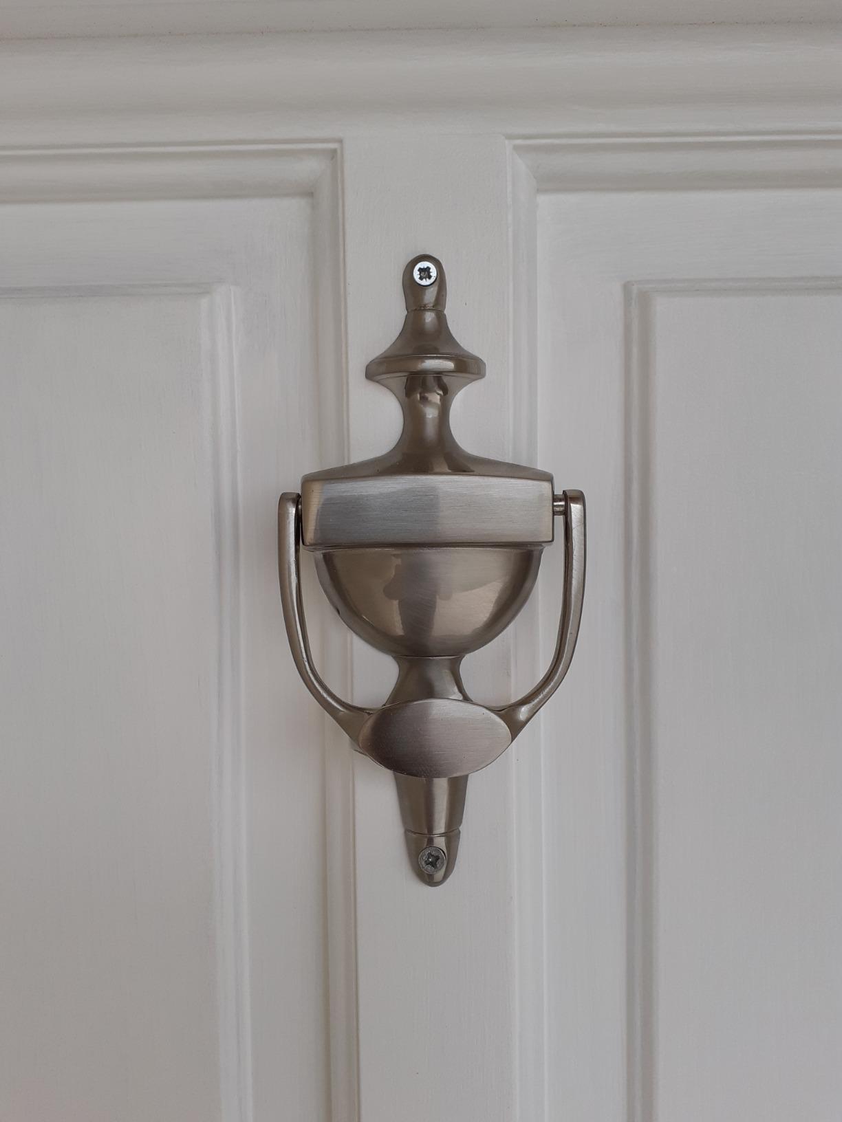 Battiporta HUBER Löwe In Ottone Patinato - Versione Pesante, Resistente Alle Intemperie - Foto 9