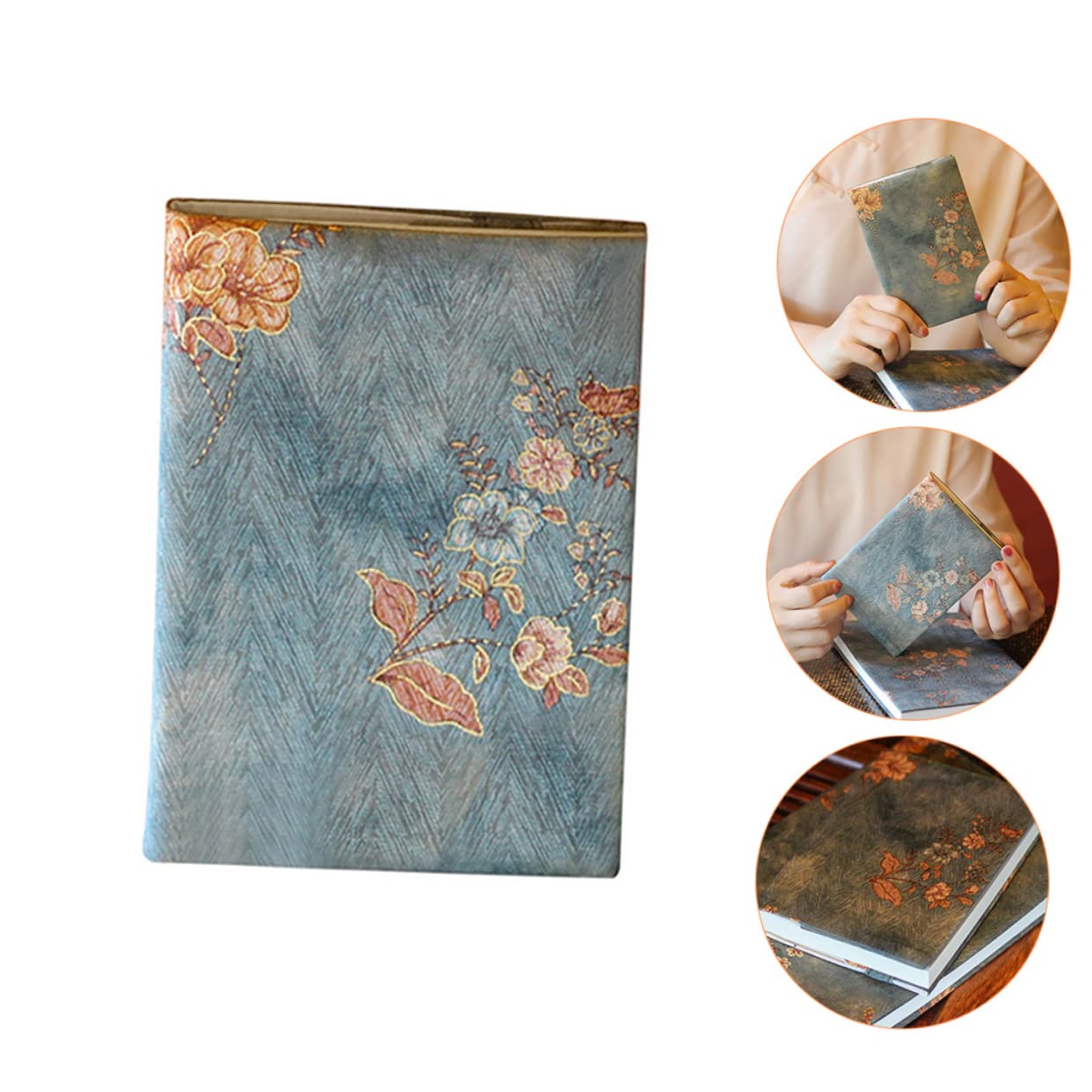 EXCEART 5 Pièces Réglable Livre Veste Livre Décor Pour École Cahier Classeur Couvertures De Livre Pour Livres À Couverture Souple Élégant Livre Protecteur Tissu Livre Couvre Main Décor